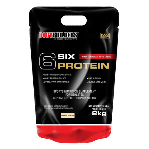 6 Six Protein 2kg Baunilha