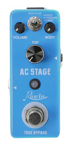 Pedal De Efecto Rowin Ac-stage Lef-320