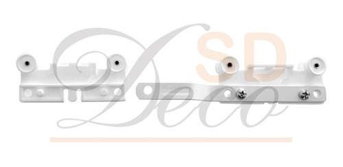 Imagen 3 de 5 de Cruce Para Riel Europeo - Accesorio Cortinas - Sd Deco