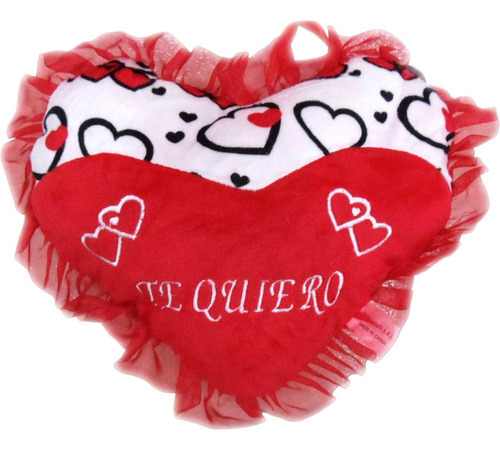 Corazón Enamorado Peluche Te Amo Te Quiero 30 Cm Arebitos