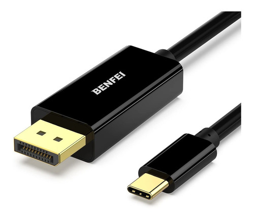 Benfei Cable Usb C A Displayport De 6 Pies, Adaptador Usb Ti