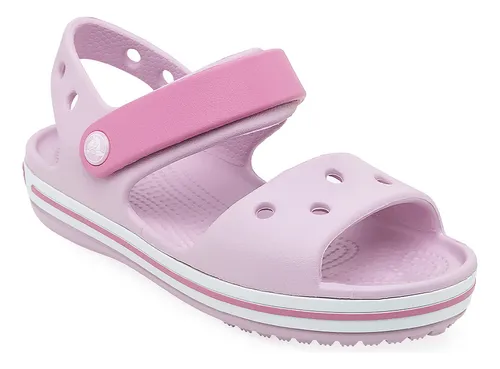 Sandalias Crocs Crocband Ni a Rosa Solo Deportes Env o gratis