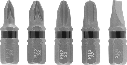 Set 5 Puntas Torsion Combinadas 25mm