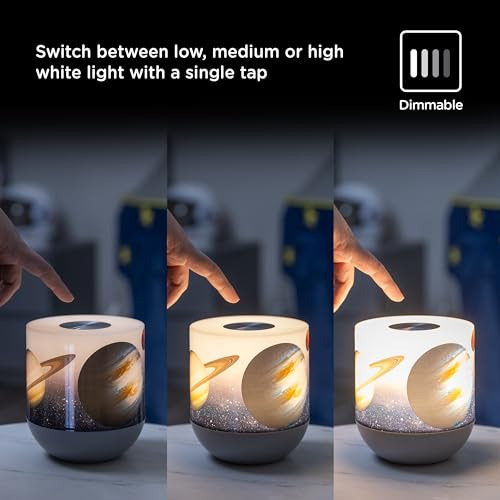 Lámpara De Mesa Cambia Color, Luz Nocturna Táctil/toque