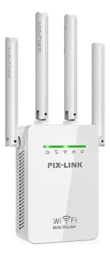 Domine A Conectividade: Repetidor Wi-fi 4 Antenas Pixlink