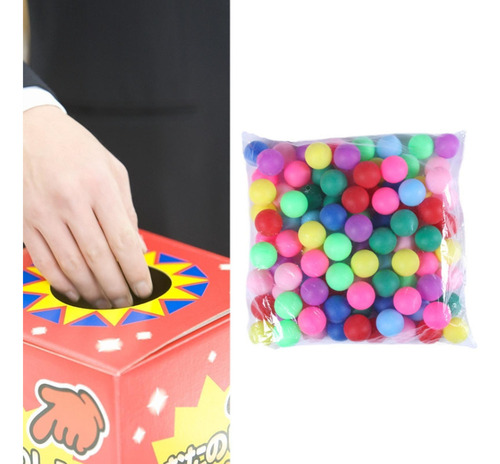 Pelotas De Pong, Pelotas De Rifa, Bolas 100 Pieces Mezcladas