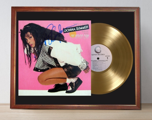Donna Summer Cats Without Claws Tapa Firmada Lp Disco Oro