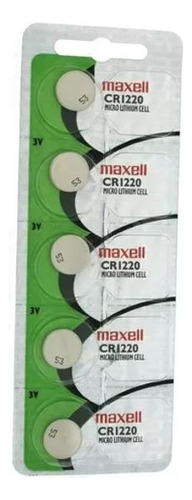 Pila Bateria 1220 Cr1220 3v Litio Maxell Original 2 Unidades