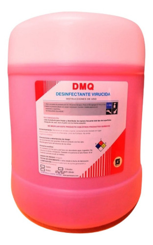 Desinfectante Virucida Spartan  Dmq Bdn X 18.9 Lts