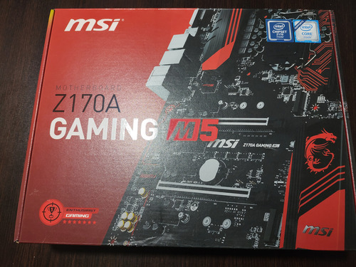 Msi Z170i Gaming Pro Ac Mini Itx Negro/rojo Negro (Usado)