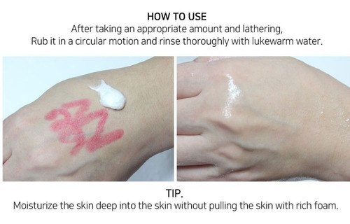 Espuma Limpiadora Facial Coreana De Arroz_ Anti-imperfeccion