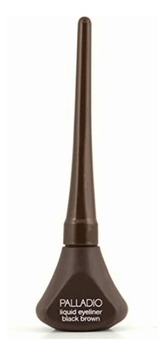 Palladio Liquid Eyeliner, Black Brown, Highly Pigmented And