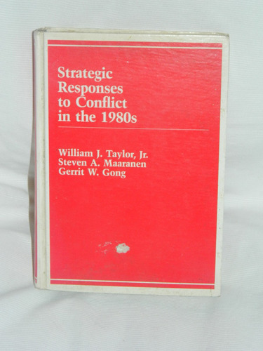 Strategic Responses To Conflict In The 1980s
