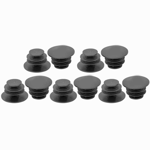 Tapones Para Manillar, 5 Pares De Tapones En Forma De S Para