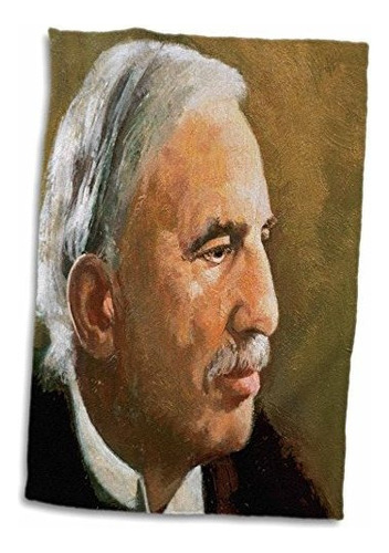 Pintura De Rosa En 3d De Ernest Rutherford-physicist-histor