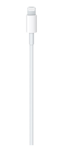 Cable Usb Tipo C A Lightning Apple Para iPhone Color Blanco