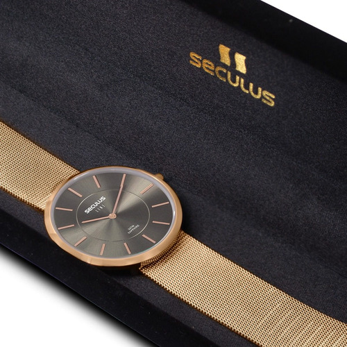 Relógio Masculino Seculus Line Sapphire 20773lpsvrs4