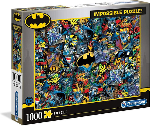 39575 Batman Imposible Rompecabezas Clementoni 1000 Piezas