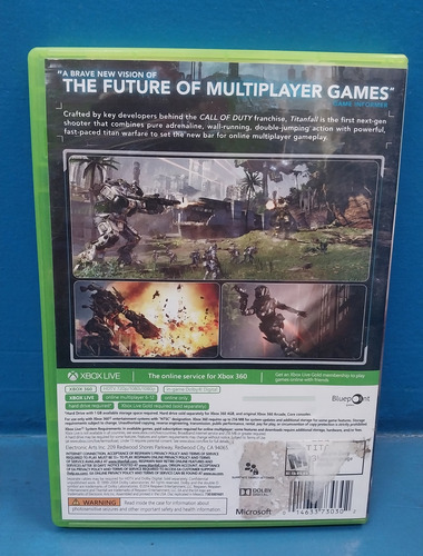 Titanfall Juego Xbox 360 (Usado)