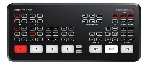 Switcher Atem Mini Pro Ahdmi Live Stream Blackmagic