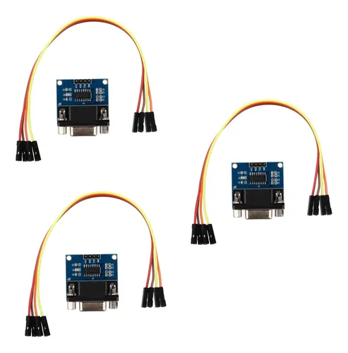 comprar Módulo Conversor 3x Max3232 Rs232 De Puerto Serie A Ttl Db9 
