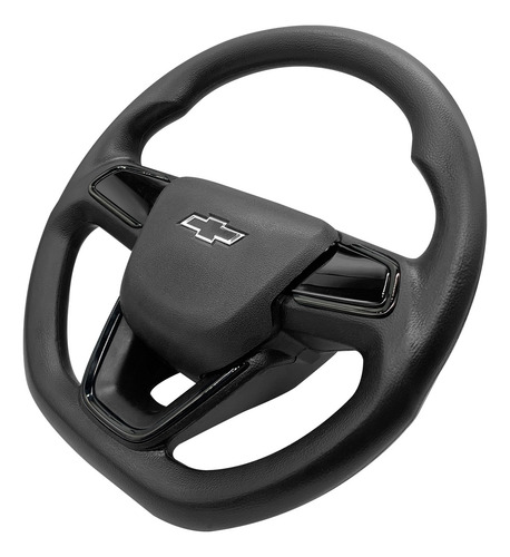 Volante Black Sport Preto Gm Omega Monza Tubarão Todos