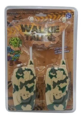 Radio Transmisor Walkie Talkie Para Niños Juguetes Ekolmac