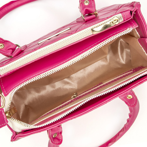 Bolsa Madri Bordada Cor Pink