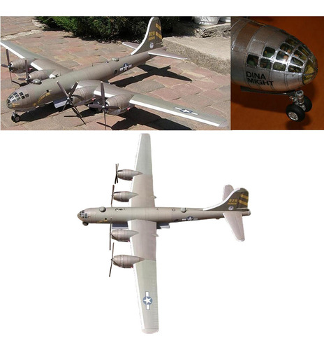 1/48 Avión De Juguete A Escala B29 Para Adultos