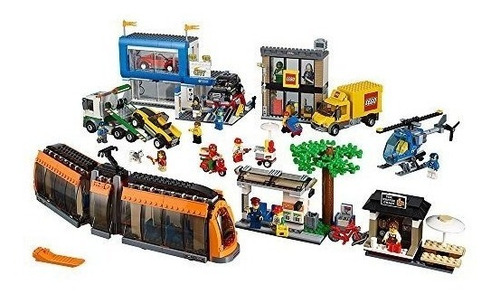 Lego City Town City Square 60097 Edificio De Juguete