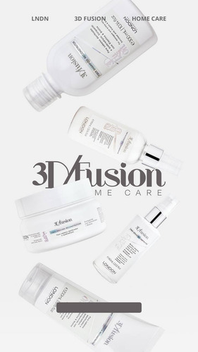Máscara 200g + Multifuncional 200ml Fiber 3d Fusion London
