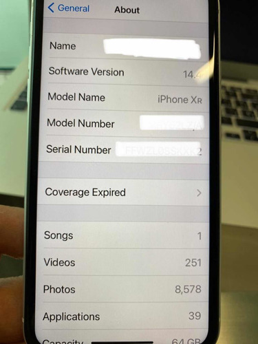 iPhone XR 64gb Blanco Telcel Perfecto Estado Con Cargador (Usado)