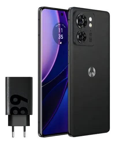 Motorola Edge 40 Dual SIM 256 GB Negro Eclipse 8 GB RAM Hasta 10Gb, Cámara 50Mp, 13 Mp, 32Mp, Certificación IP68, Sumergible. 144HZ.