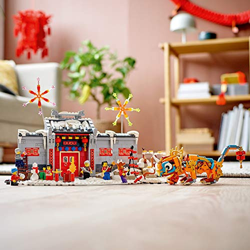 Kit De Construcción Lego Story Of Nian 80106, Coleccionable