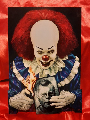 It Pennywise Cuadros 30 X 20 3d 8