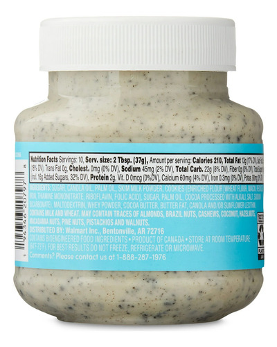 Better Goods Cookies & Cream Spread Untable Galleta Importad