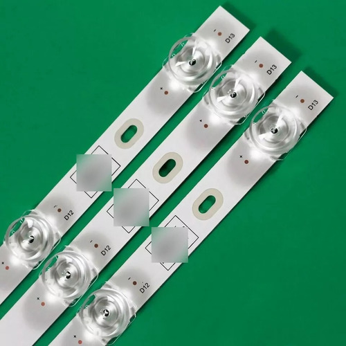 Kit 3 Tiras Led Hisense 55r6100fm 13led 3v Aluminio Xy-001