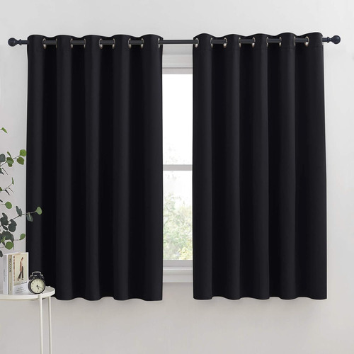 Paneles De Cortinas Opacas Aislantes Para Baño 2 Pcs