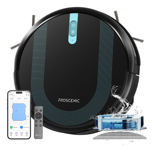 Proscenic Robot Aspirador Y Trapeador Wifi Con Navegacion Gi