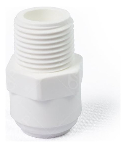 Speedfit Pp010822w - Conector Macho (1/4 Od Por 1/4 Npt...