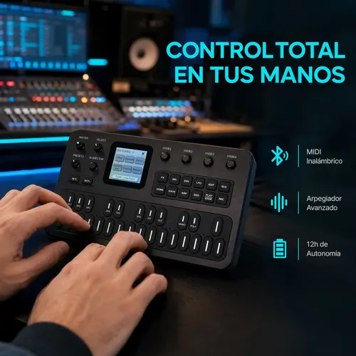 M-vave Fm-1 Sintetizador Fm Polifônico Bluetooth Portátil