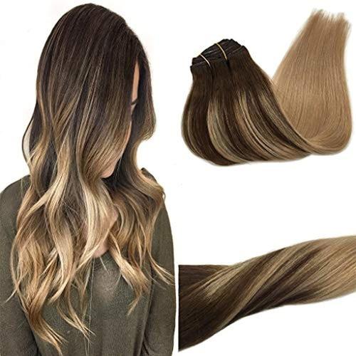 Clip De Extensiones De Cabello Goo Goo En Ombre Marron Choc