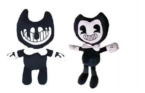 Peluche Bendy Y La Máquina De Tinta Y Demonio Derretido 2 Pz