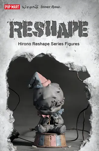 完売品　POPMART hirono RESHAPE ビッグサイズ ヒロノ For Figura De Ação Hirono Da Coleção Reshape Pop Mart