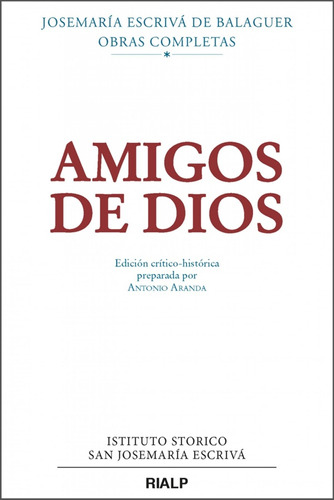 Libro Amigos De Dios