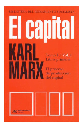 El Capital Vol. 1 - Karl Marx