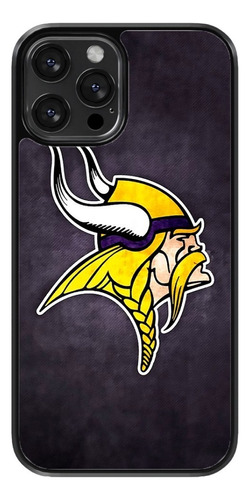 Funda Para Celular Nfl Minnesota Vikings Gris Vikingos