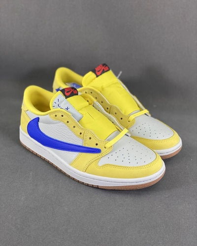 Jordan 1 Low Wmns Canary Travis Scott (Usado)