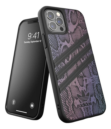 Protector adidas Para  iPhone 11 3lines Snake Negro