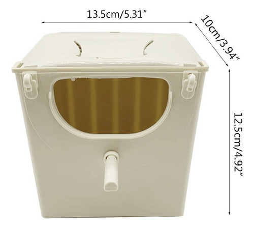 Caja Cría Loros For Colgar Nido Pájaros Jaula P